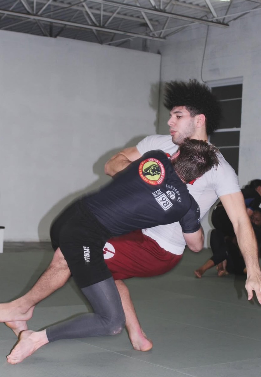 BJJ training session